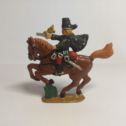 Alte zinnfigur reiter zu - –,