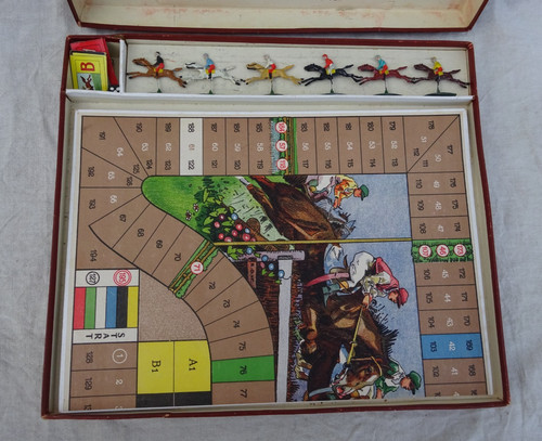 Altes spiel pferde rennen - altes,