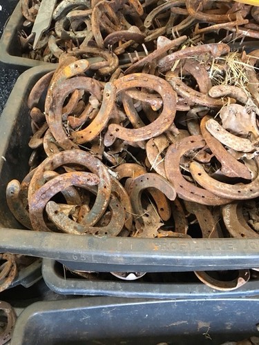 Gebrauchte alte hufeisen - gebrauchte,