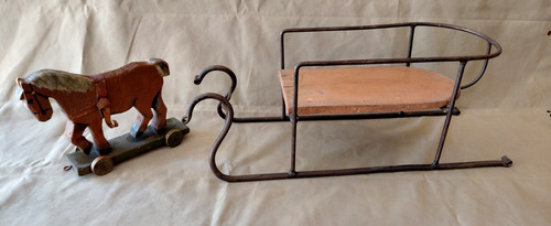 Alter kinder puppen schlitten - kinder,