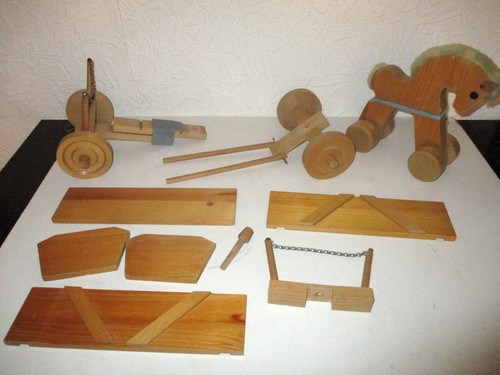 Altes ddr holz - holz,