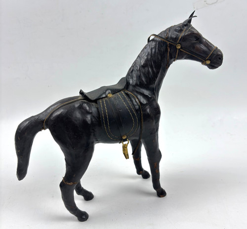 Altes vintage pferd leder - vintage,