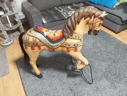 Größe alte karussell pferd - alte,