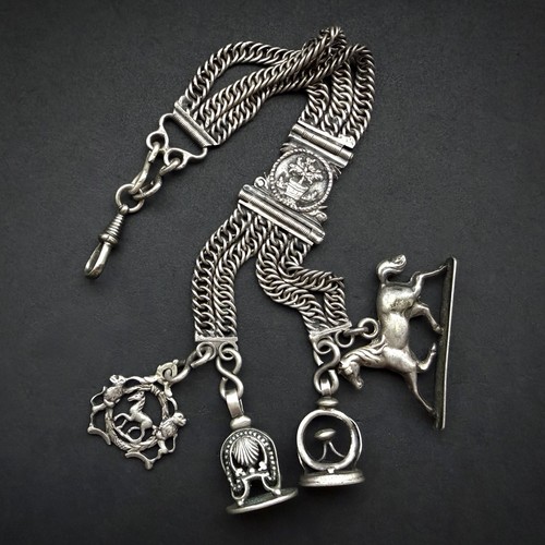 Antike taschenuhr kette zunft - kette,