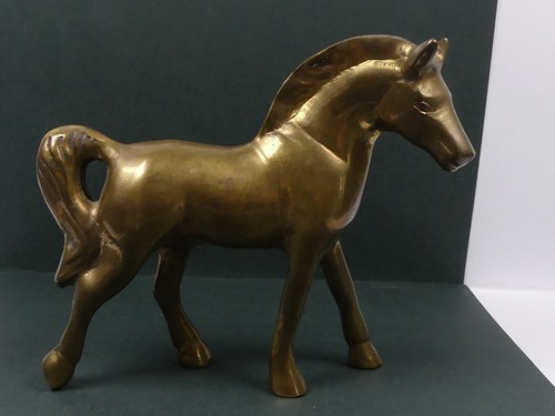 Messing pferd figur hohl - messing,