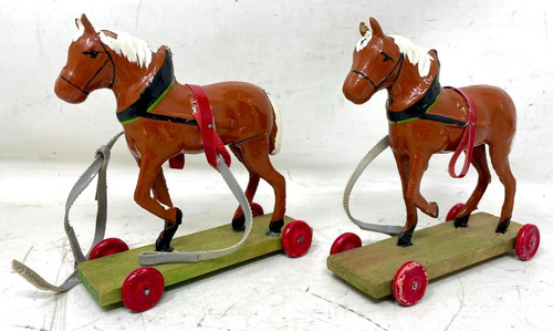 Ziehpferd ziehtier pferd holz - pferd,